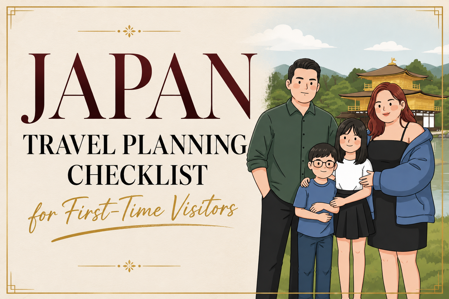 Japan Travel Planning Checklist for First-Time Visitors