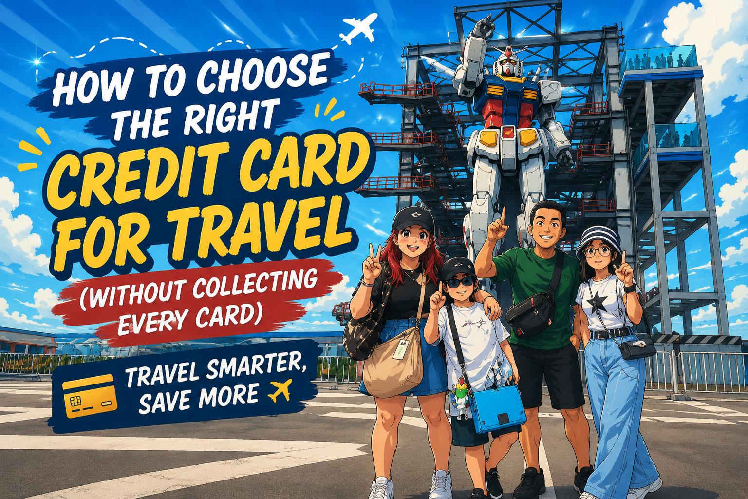 How to Choose the Right Credit Card for Travel (Without Collecting Every Card)